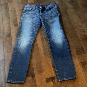 Classic Blue Straight Leg Women's Jeans